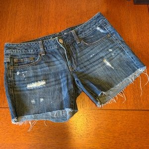 American Eagle Raw Edge Shorts